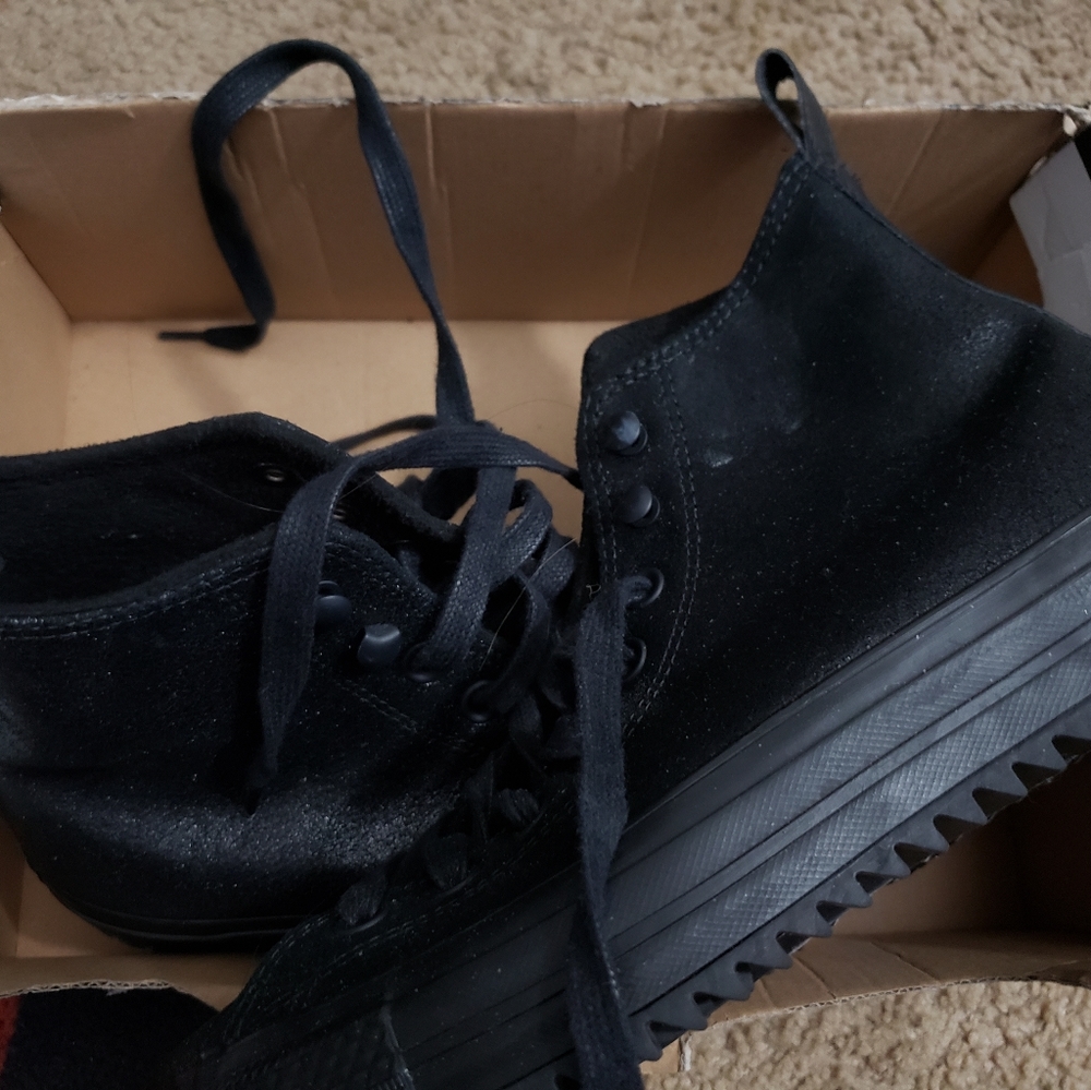 Black Converse High Tops